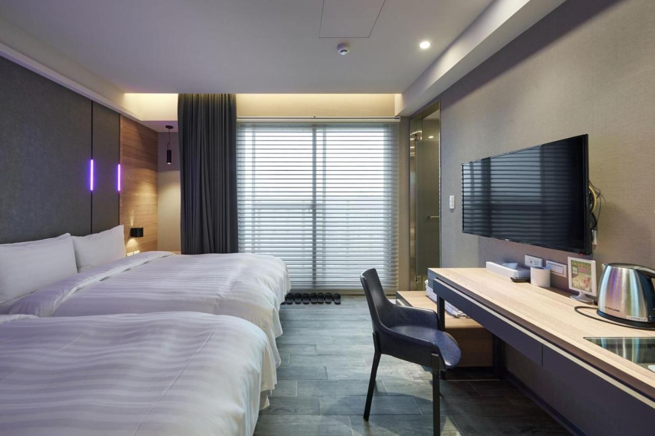 Kiwi Share Hotel Zhongli Dış mekan fotoğraf