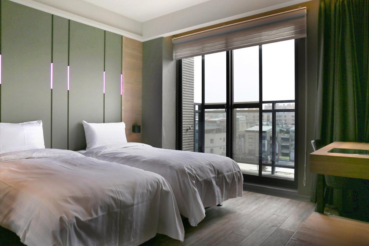 Kiwi Share Hotel Zhongli Dış mekan fotoğraf